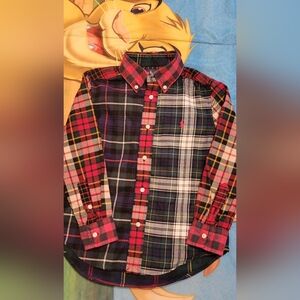 Polo by Ralph Lauren Kids Multicolor Plaid Button Down Shirt